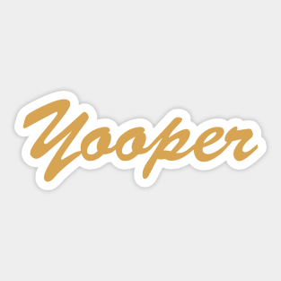 Yooper Sticker